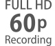 Velocidades de fotogramas en Full HD de 24p a 60p