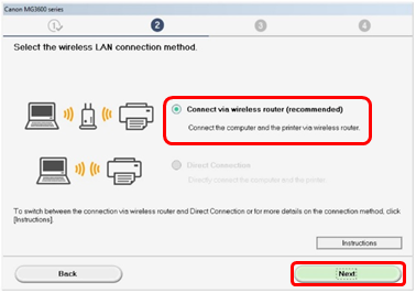 PIXMA MG3640 Wireless Connection Guide - Spain